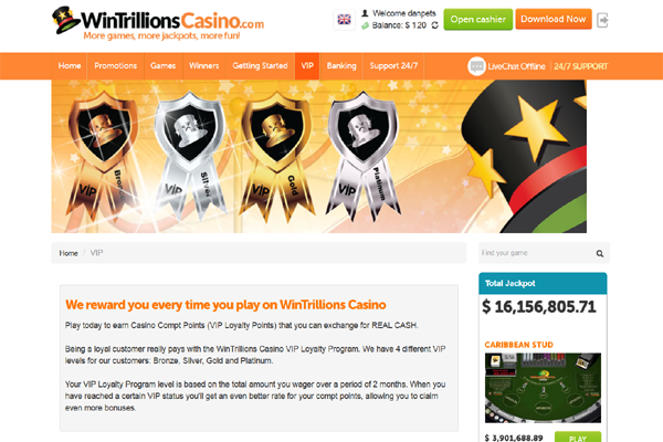 Wintrillions Casino