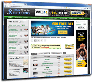 Sportsbook website